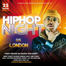 Hip Hop Night Flyer Free Psd Template Studioflyers Com In 2020 Psd Flyer Templates Psd Template Free Flyer Free