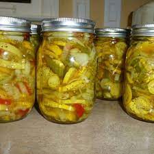Irene S Yellow Squash Pickle Recipe Yummly Recipe Canning Recipes Pickling Recipes Canning Squash