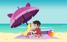Star And Marco At The Beach By Yunafreya On Deviantart Star Vs The Forces Of Evil Force Of Evil Starco