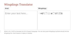 Convert text to windings with this dingbat translator / keyboard. Wingdings Translator 10 Best Wingding Translators For Free 2021