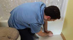 When we started working on this recaulk projects, we figured out that the line where our bathtub meets the floor was grouted and not caulked, which is a. How To Install Magic Peel Stick Caulk Youtube