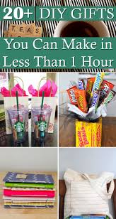 20 Diy Gifts You Can Make In Less Than 1 Hour Diy Holiday Gifts Diy Gifts Homemade Gifts