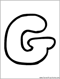 Diy glitter birthday banner | purple house blog. Bubble Letter G Letter