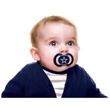 MasterPieces Baby Fanatic NFL Dallas Cowboys 2-Pack Pacifiers, One Size,  Team Color : Amazon.ae: Baby Products