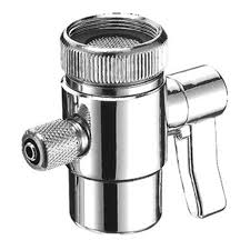 Reach under the sink to rotate the hot and cold water supply valve clockwise. Diverter Valve For Countertop Filter Faucet Adapter