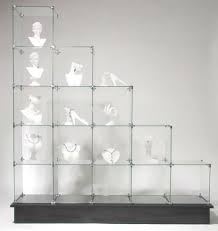 Glass Cube Display Unit Glass Store Display Stand Glass Shelves Glass Display Shelves Glass Display Unit Glass Shelves