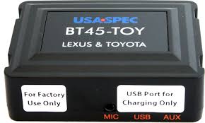 usa spec bt45 toy add bluetooth functionality to select lexus scion and toyota vehicles at crutchfield com toyota lexus toyota cars pinterest