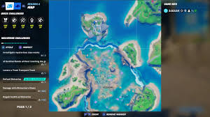 Challenges are a bit weird in season 5, and they are kind of mixed in with some of the outfits that are part of the battle pass. Fortnite Land At Sharky Shell Location Week 9 Challenge Guide