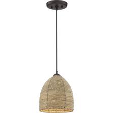 Ceiling Lights Mini Pendant Pendant Lighting Bedroom Rattan Shades