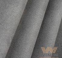 Wine Red Color Alkantara Suede Car Seat Material