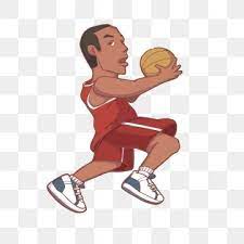 Hand Drawn Cartoon Basketball Player Hand Painted Cartoon Basketball Png Transparent Clipart Image And Psd File For Free Download Ball Drawing Clip Art Cartoon Clip Art