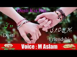 Latest Dosti Shayari New Sweet FRIENDSHIP Poetry in Hindi Urdu By M Aslam -  Hindi Shayari & Whatsapp Status in Hindi