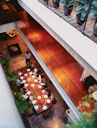 The Dining Table Made From A Single Piece Of Teak Is A Little Over 13 Feet Long And Was Custom Made For The Space Diy Canopy Kids Canopy Canopy Architecture