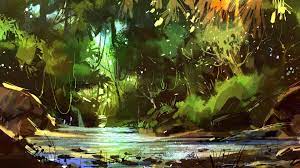 You can choose the image format you need and install it on absolutely any device, be it a smartphone, phone, tablet, computer or laptop. 27 Beautiful Rainy Forest Anime Wallpaper Pictures Anime Wallpapers