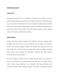 Apakah guru harus menjadi seseorang penyabar dan peduli? Pedagogi Pembelajaran Koperatif Dalam Perakaunan By Malek Kaze Flipsnack