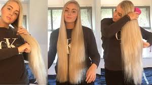 My hair turned a light brown from a 50 % gray/blond mix. Realrapunzels Swedish Blonde Braids Preview Youtube