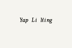 Yap Li Ming Advocate And Solicitor In Johor Bahru