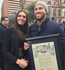 Maybe you would like to learn more about one of these? Mark Berman On Twitter Astros Star George Springer With His Wife Charlise George Is The Co Grand Marshal Of The City S Martin Luther King Jr Day Parade Https T Co Ph9cuttojb