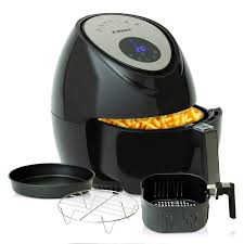 B Weiss Xl Air Fryer 5 5 Qt Xxl 8in1 1800 W Strongest Air Fryer On Amazon Additional Accessories Pizza Pan 50 Re Pan Pizza Cooking Recipes Cookbook Recipes