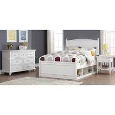 Mila 3 Piece Full Storage Bedroom Set Bedroom Storage Bedroom Furniture Stores Full Bedding Sets