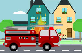 Download Free Illustration Of Fire Truck Fighting Extinguishing Department Automobil Fire Trucks Family Emergency Preparedness Free Illustrations