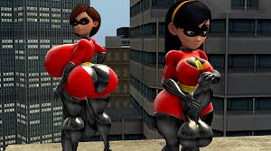 Rule34 - If it exists, there is porn of it  spaghettis (artist), elastigirl,  helen parr, violet parr  7610081