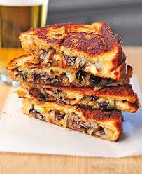 grilled cheese with gouda roasted