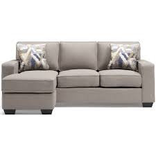 Ashley does not cover cracking leather over one year after purchase. Ashley Furniture Signature Design Greaves 5510418 Contemporary Sofa Chaise With Reversible Ottoman Del Sol Furniture Sectional Sofas