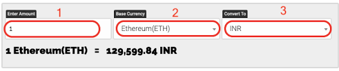 Calculator for ethereum to inr conversion, convert eth to inr using most up to date rates from coinlore. Ethereum To Inr Calculator Simple And Best Tool 2021 Wjs News