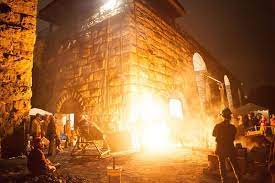 Arts On Fire Festival At The Historical Iron Furnaces In Scranton Pennsylvania Iron Furnace Fire Festival Lackawanna County