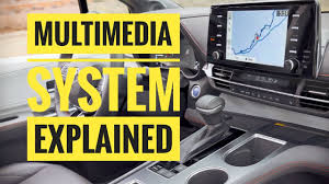The new sienna's cabin is thoughtfully designed and well built. 2021 Toyota Sienna Multimedia System With Dynamic Navigation Youtube