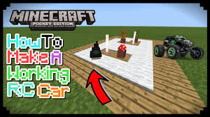 The mod also changes some . How To Make A Working Rc Car In Mcpe 1 1 1 0 9 1 0 8 Mcpe Creation No Mods Youtube Minecraft Art Creation Rc Cars