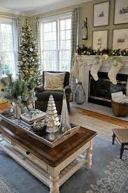 Furniture table decoration green silver ball. Sit Comfortable At Your Sofa And Enjoy The Most Beautiful Christmas Inter Christmas Coffee Table Decor Christmas Decorations Living Room Christmas Living Rooms