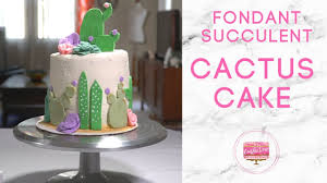 Fondant is a type of edible frosting that's fondant is a type of edible frosting that's thicker than your usual icing, so it's perfect for sculpting gorgeous cake decorations. Cactus Cake Youtube