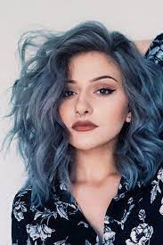 The Denim Effect Denim Blue Hair Colors You Ll Love Hair Colors Ideas Hair Styles Denim Hair Dyed Hair