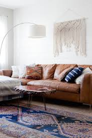 It's this particular combination of material. 10 Beautiful Brown Leather Sofas