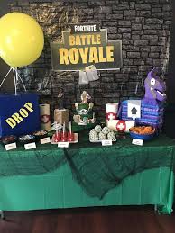Fortnite Birthday Party Ideas Photo 1 Of 19 Royal Party Halloween Party Games Halloween Party Diy