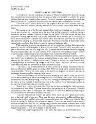 Doc Boses A Reaction Paper In Its Xtian Tianot Belda Academia Edu