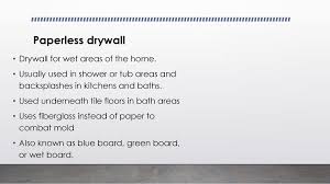 How to dry out wet drywall in 5 easy steps. Wall Substructure Materials Ppt Download