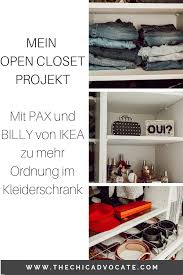 Mein Open Closet Projekt Ist Endlich Fertig Geworden Das Offene Schrankkonzept Lasst Sich Wunderbar Umsetzen Mit De Schrank Zusammenstellen Ikea Alte Schranke