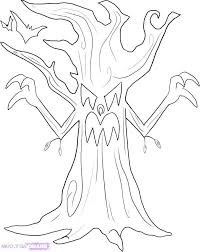 Our coloring content is always designed to spread joy and urge creativity. Halloween Tree Drawing At Paintingvalley Com Explore Collection Of Halloween Tree Drawing