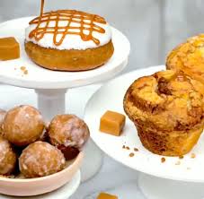 Espresso Drink Inspired Donuts Caramel Macchiato Donut