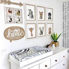 Baby Safari Animals Set Of 6 Prints Baby Room Decor Nursery Baby Room Baby Decor