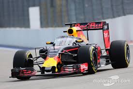 Daniel Ricciardo Red Bull Racing Rb12 With The Aero Screen At Russian Gp Red Bull Racing Daniel Ricciardo Russian Grand Prix