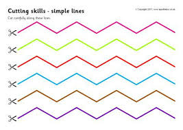 These worksheets are designed to help kids develop their scissor skills. Cutting Skills Worksheets Simple Lines Sb4520 Sparklebox