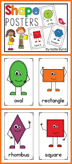 Shape Posters That Go With Any Classroom Decor They Make A Great Reference Bulletin Board Or Can Be Used F Shapes Preschool Shape Posters Preschool Classroom