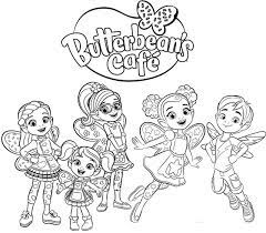 Cool coloring pages cartoon coloring calendar coloring books craft activities for kids disney coloring pages animal coloring pages teddy pictures fairy friends. Best Butterbeans Cafe Coloring Page For Little Girls Butterbeans Cafe Coloring Pages Coloring Pages Disney Coloring Pages