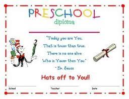 Check spelling or type a new query. Dr Seuss Preschool Diploma Preschool Diploma Preschool Graduation Preschool Diploma Template