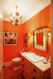 Oranges Badezimmer Orange Einrichtungsidee Bathroom Orange Bathroom Decor Orange Bathrooms Orange Bathrooms Designs