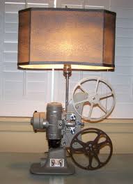 Bell And Howell Movie Projector Lamp J Dooley Steampunk Lighting Lamp Cool Lamps